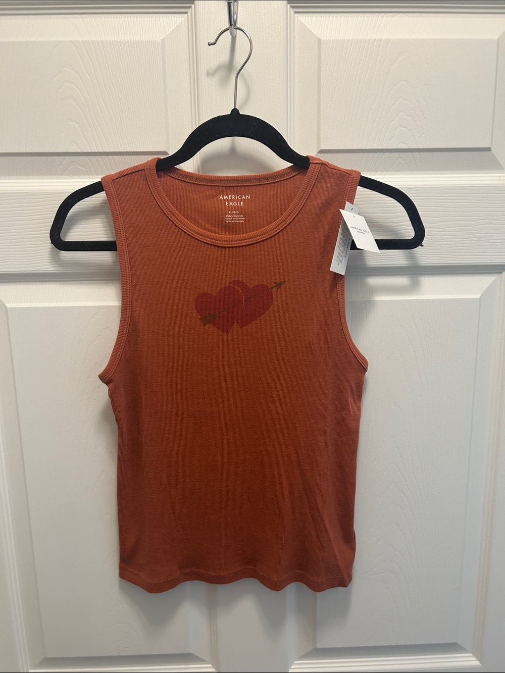 AE Rust Tank with Heart & Arrow Graphic